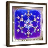 Snowflake 22 Coloring D-RUNA-Framed Giclee Print