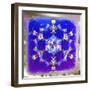 Snowflake 22 Coloring D-RUNA-Framed Giclee Print