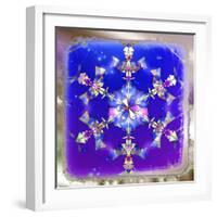 Snowflake 22 Coloring D-RUNA-Framed Giclee Print