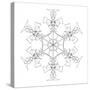 Snowflake 22-RUNA-Stretched Canvas