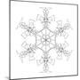 Snowflake 22-RUNA-Mounted Giclee Print