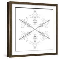 Snowflake 2-RUNA-Framed Giclee Print