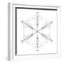 Snowflake 2-RUNA-Framed Giclee Print