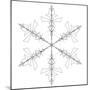 Snowflake 2-RUNA-Mounted Giclee Print