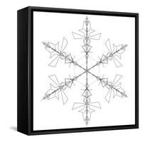 Snowflake 2-RUNA-Framed Stretched Canvas