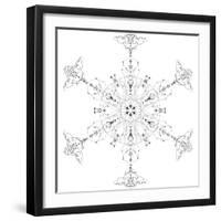 Snowflake 3-RUNA-Framed Giclee Print