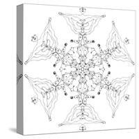 Snowflake 4-RUNA-Stretched Canvas