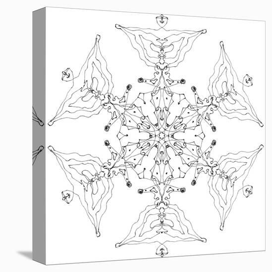 Snowflake 4-RUNA-Stretched Canvas