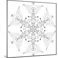 Snowflake 4-RUNA-Mounted Giclee Print