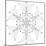 Snowflake 4-RUNA-Mounted Giclee Print