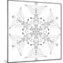 Snowflake 4-RUNA-Mounted Giclee Print