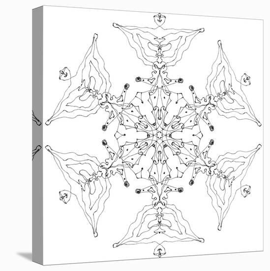 Snowflake 4-RUNA-Stretched Canvas