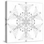 Snowflake 4-RUNA-Stretched Canvas