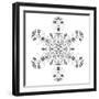 Snowflake 5-RUNA-Framed Giclee Print