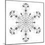 Snowflake 5-RUNA-Mounted Giclee Print