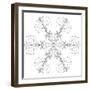 Snowflake 6-RUNA-Framed Giclee Print