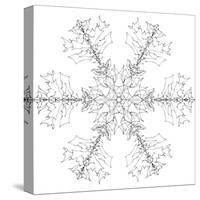 Snowflake 6-RUNA-Stretched Canvas