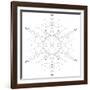 Snowflake 7-RUNA-Framed Giclee Print