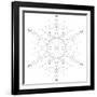 Snowflake 7-RUNA-Framed Giclee Print