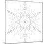 Snowflake 7-RUNA-Mounted Giclee Print