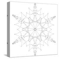 Snowflake 7-RUNA-Stretched Canvas