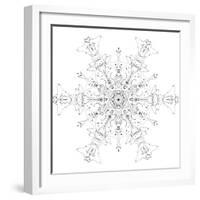 Snowflake 8-RUNA-Framed Giclee Print