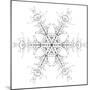 Snowflake 9-RUNA-Mounted Giclee Print