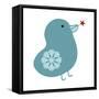 Snowflake Bird-Carla Martell-Framed Stretched Canvas