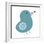 Snowflake Bird-Carla Martell-Framed Premium Giclee Print