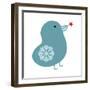 Snowflake Bird-Carla Martell-Framed Giclee Print