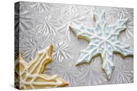 Snowflake Cookies-null-Stretched Canvas