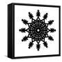 Snowflake III-Sasha-Framed Stretched Canvas