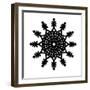 Snowflake III-Sasha-Framed Giclee Print