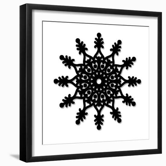 Snowflake III-Sasha-Framed Giclee Print