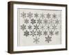 Snowflake Research, 18th Century-Middle Temple Library-Framed Photographic Print