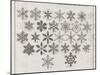 Snowflake Research, 18th Century-Middle Temple Library-Mounted Photographic Print