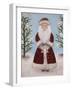 Snowflake Santa-Tina Nichols-Framed Giclee Print
