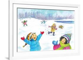 Snowflakes - Humpty Dumpty-Amy Wummer-Framed Giclee Print