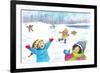 Snowflakes - Humpty Dumpty-Amy Wummer-Framed Giclee Print