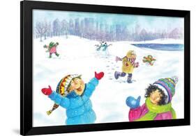 Snowflakes - Humpty Dumpty-Amy Wummer-Framed Giclee Print