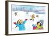 Snowflakes - Humpty Dumpty-Amy Wummer-Framed Giclee Print