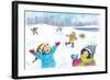 Snowflakes - Humpty Dumpty-Amy Wummer-Framed Giclee Print