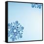 Snowflakes-null-Framed Stretched Canvas