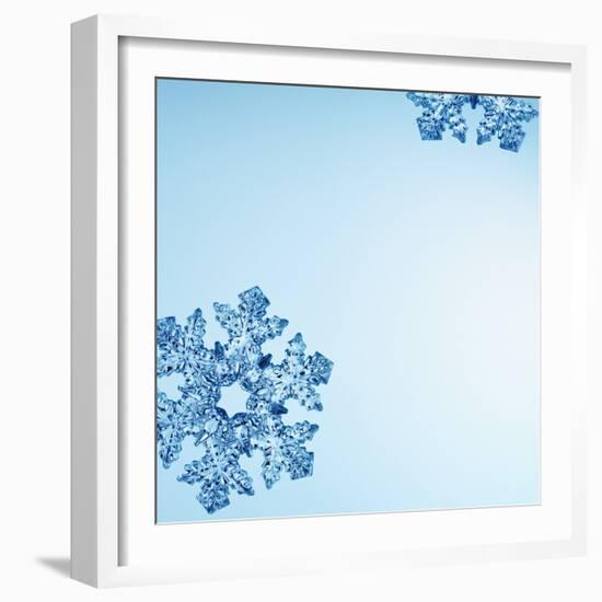 Snowflakes-null-Framed Photographic Print