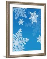 Snowflakes-null-Framed Photographic Print