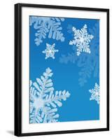 Snowflakes-null-Framed Photographic Print