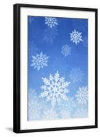 Snowflakes-null-Framed Photographic Print