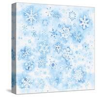 Snowflakes-Wendy Edelson-Stretched Canvas