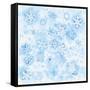 Snowflakes-Wendy Edelson-Framed Stretched Canvas