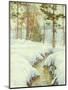 Snowladen Brook-Walter Launt Palmer-Mounted Giclee Print